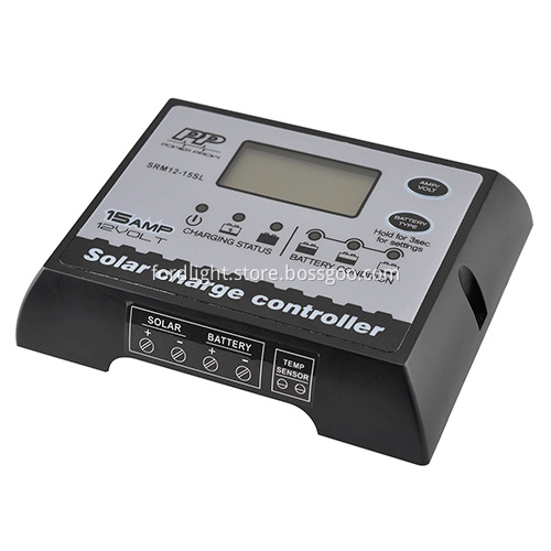 PWM 12V 15A Waterproof Solar Battery Charger